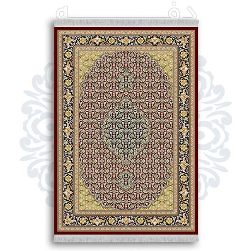 فرشینه دفه از جنس پارچه شانل ترک طرح  سنتی کد 104