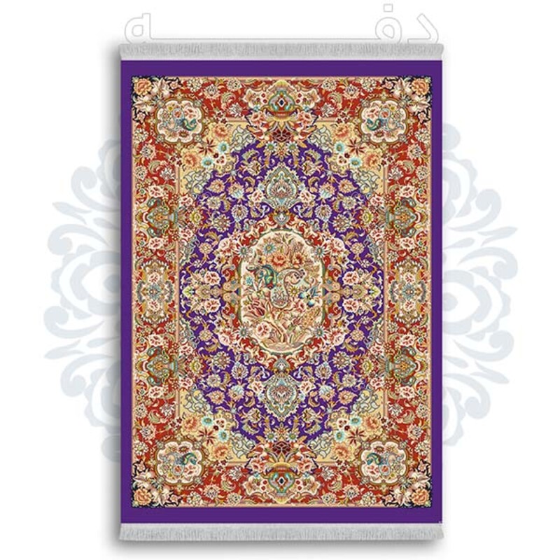 فرشینه دفه از جنس پارچه شانل ترک طرح  سنتی کد 128