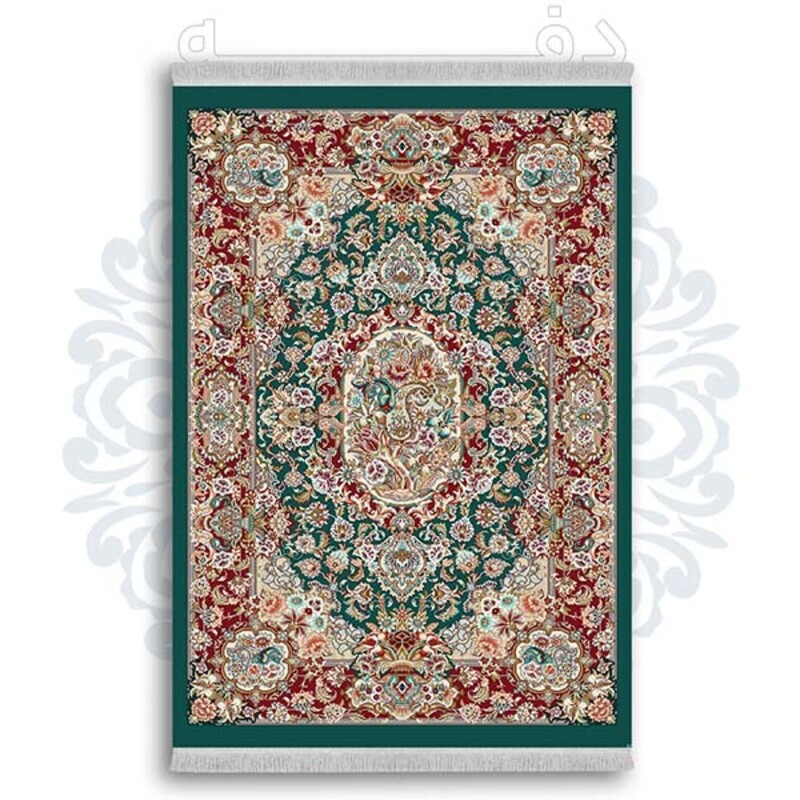 فرشینه دفه از جنس پارچه شانل ترک طرح  سنتی کد 129