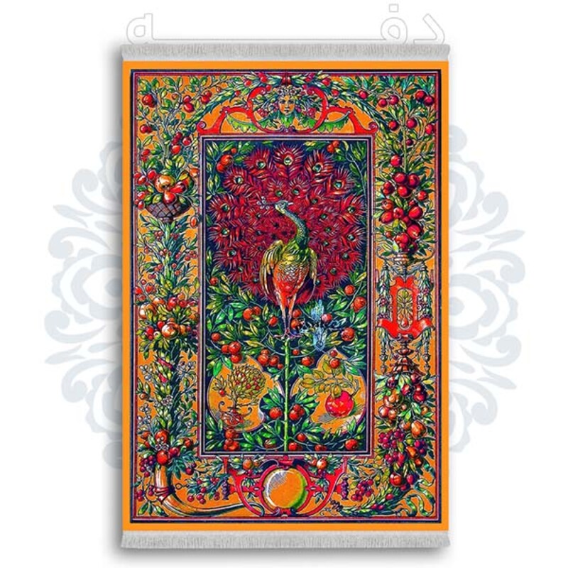 فرشینه دفه از جنس پارچه شانل ترک طرح  سنتی کد 131