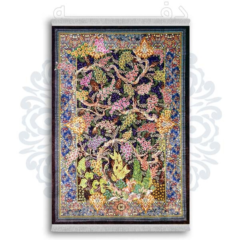 فرشینه دفه از جنس پارچه شانل ترک طرح  سنتی کد 132