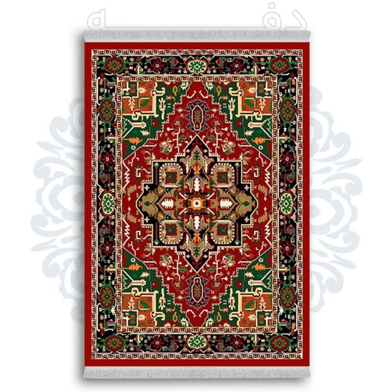 فرشینه دفه از جنس پارچه شانل ترک طرح  سنتی کد 141