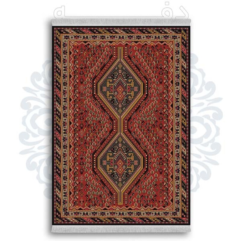 فرشینه دفه از جنس پارچه شانل ترک طرح  سنتی کد 147