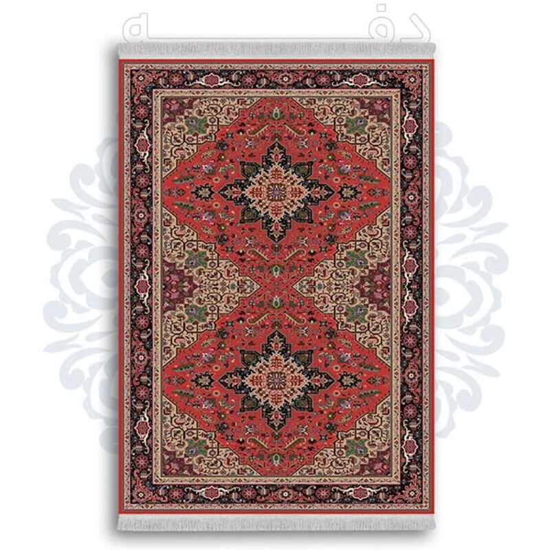 فرشینه دفه از جنس پارچه شانل ترک طرح  سنتی کد 171