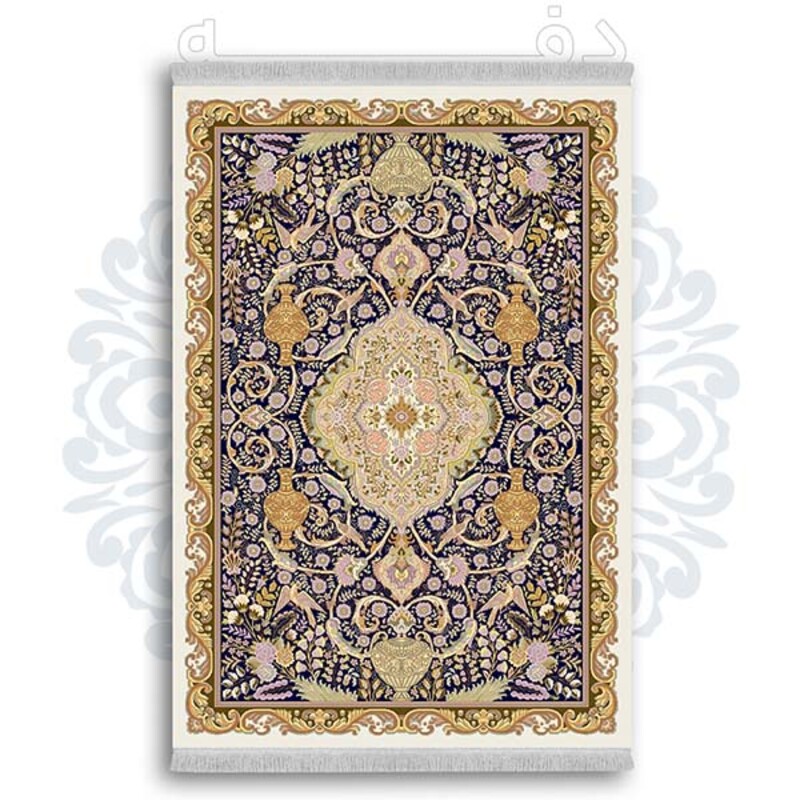 فرشینه دفه از جنس پارچه شانل ترک طرح  سنتی کد 182