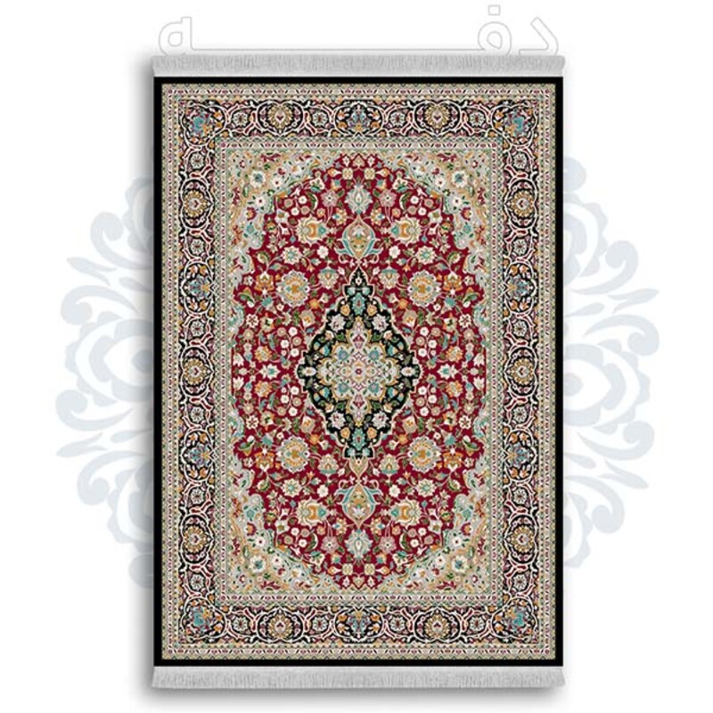 فرشینه دفه از جنس پارچه شانل ترک طرح  سنتی کد 196