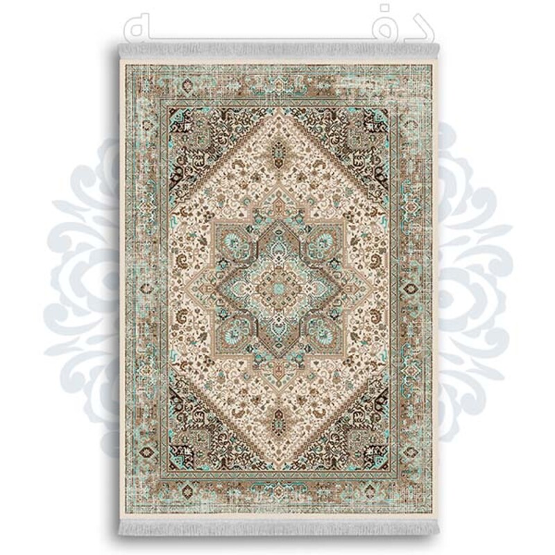 فرشینه دفه از جنس پارچه شانل ترک طرح  سنتی کد 200