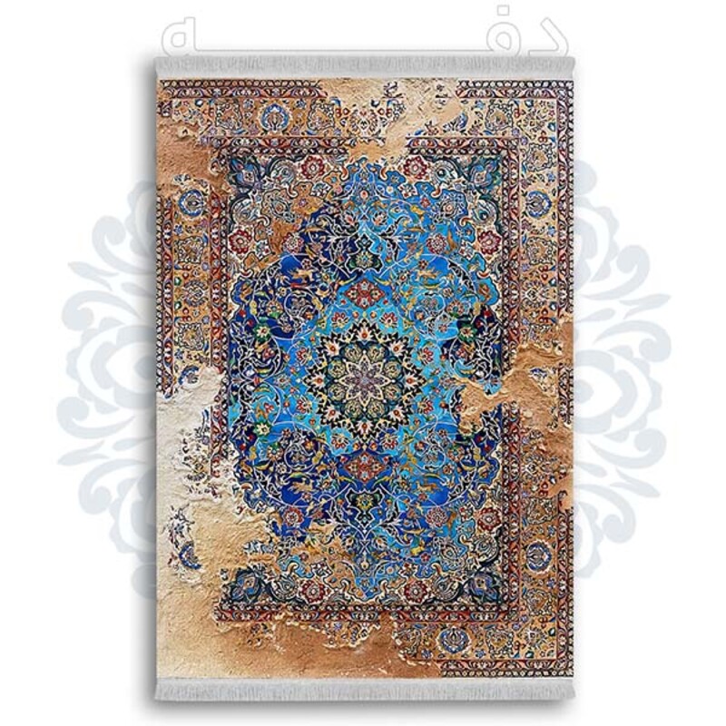 فرشینه دفه از جنس پارچه شانل ترک طرح  سنتی کد 211