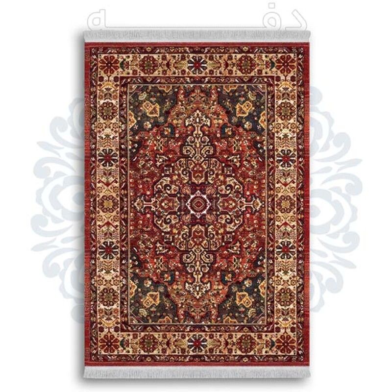 فرشینه دفه از جنس پارچه شانل ترک طرح  سنتی کد 216