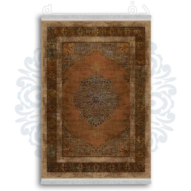 فرشینه دفه از جنس پارچه شانل ترک طرح  سنتی کد 244