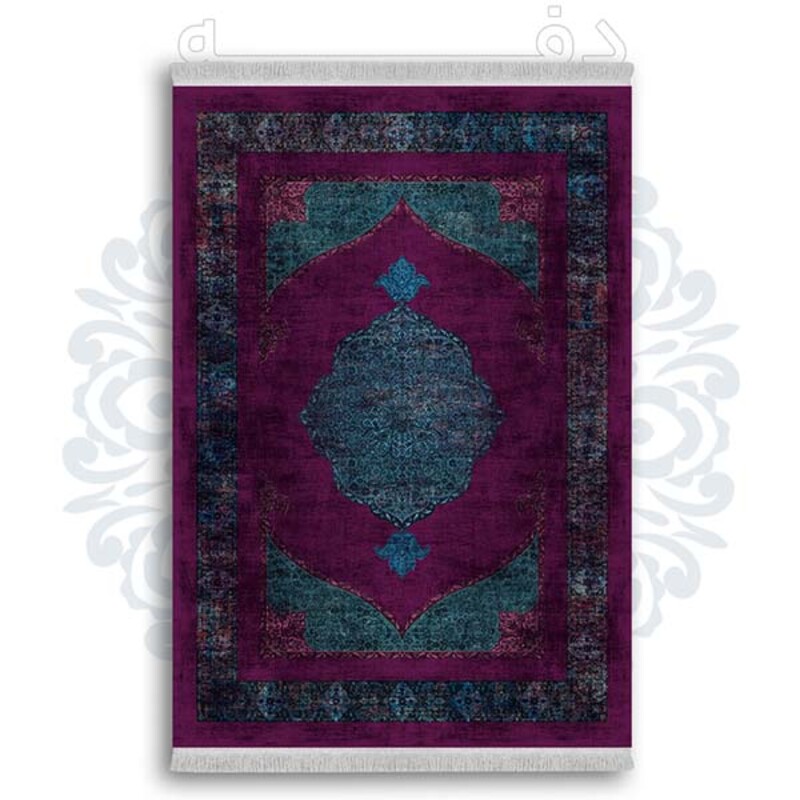 فرشینه دفه از جنس پارچه شانل ترک طرح  سنتی کد 245