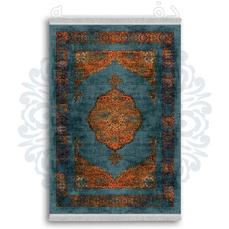 فرشینه دفه از جنس پارچه شانل ترک طرح  سنتی کد 246