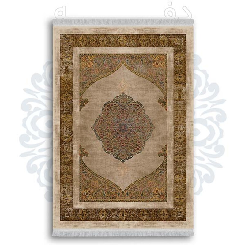 فرشینه دفه از جنس پارچه شانل ترک طرح  سنتی کد 248