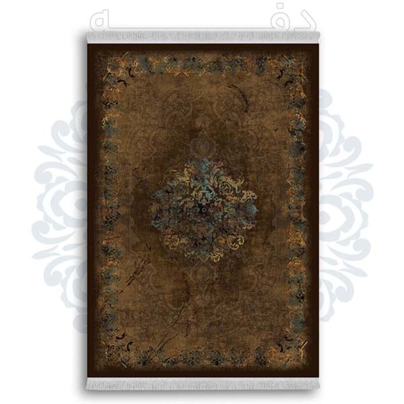 فرشینه دفه از جنس پارچه شانل ترک طرح  سنتی کد 252