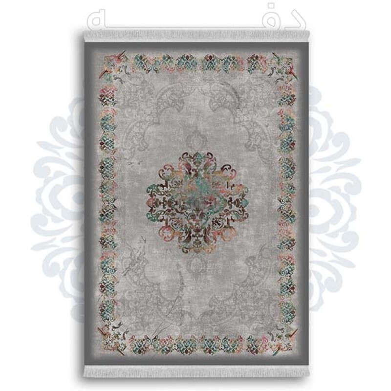 فرشینه دفه از جنس پارچه شانل ترک طرح  سنتی کد 254