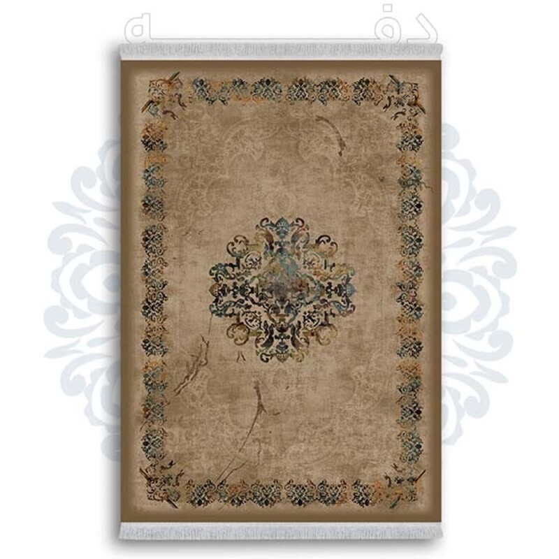 فرشینه دفه از جنس پارچه شانل ترک طرح  سنتی کد 255