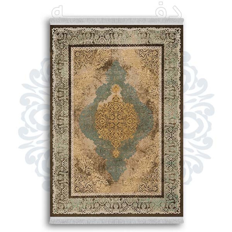 فرشینه دفه از جنس پارچه شانل ترک طرح  سنتی کد 256