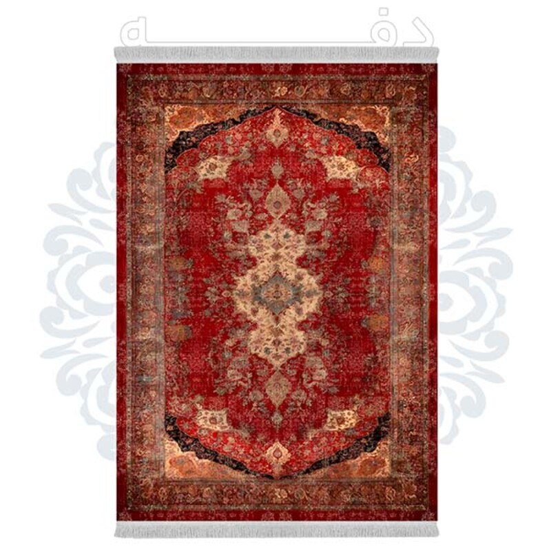 فرشینه دفه از جنس پارچه شانل ترک طرح  سنتی کد 269