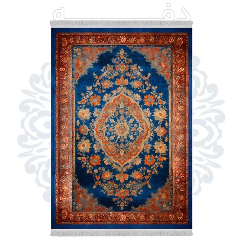 فرشینه دفه از جنس پارچه شانل ترک طرح  سنتی کد 271