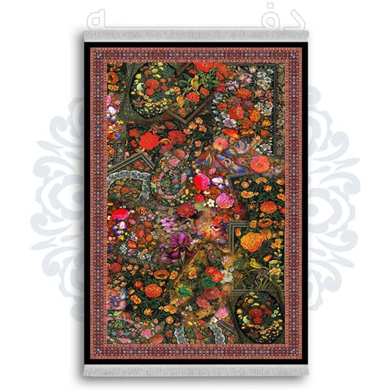 فرشینه دفه از جنس پارچه شانل ترک طرح  سنتی کد 274