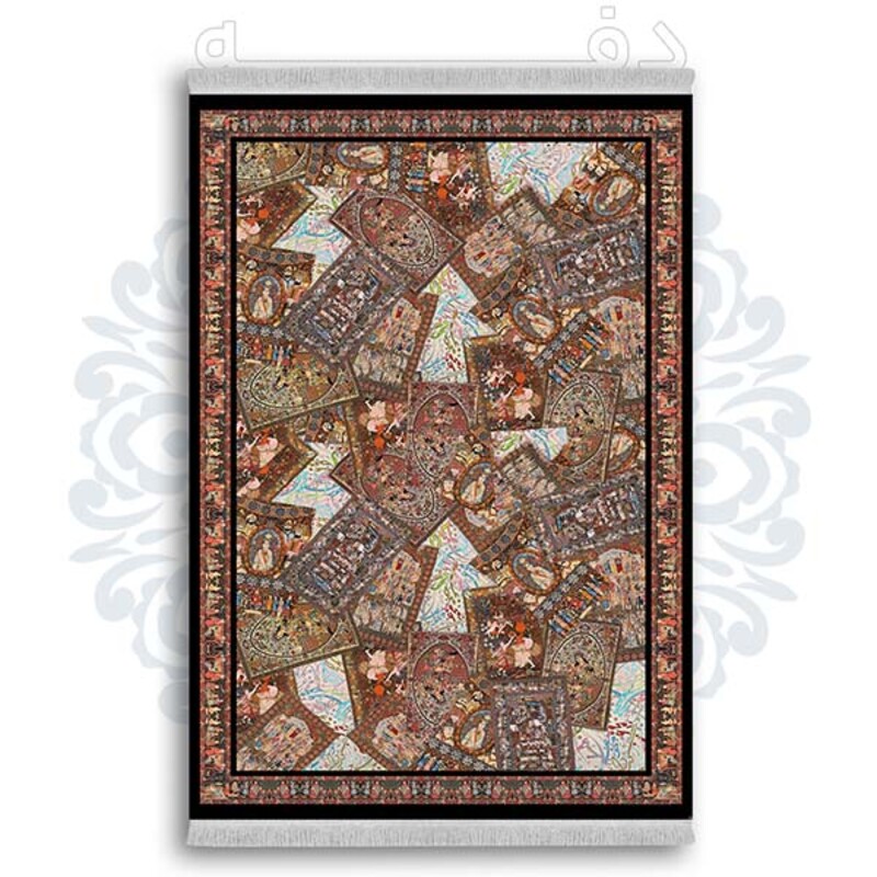 فرشینه دفه از جنس پارچه شانل ترک طرح  سنتی کد 279