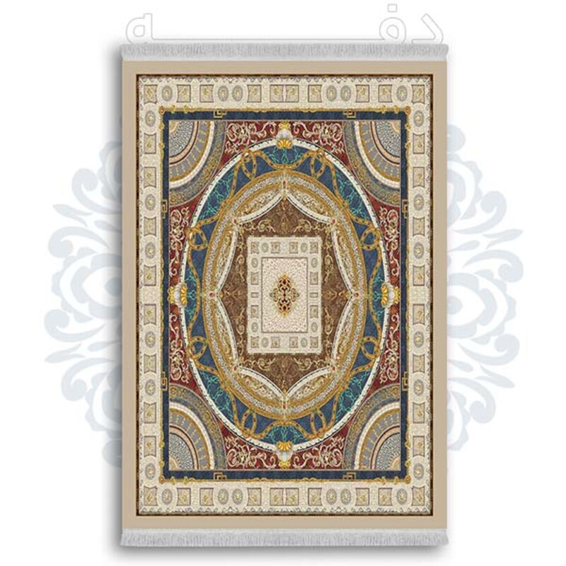 فرشینه دفه از جنس پارچه شانل ترک طرح  سنتی کد 282