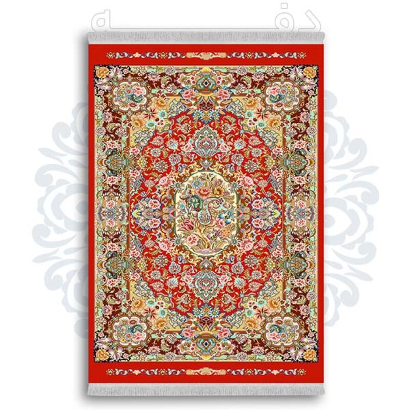 فرشینه دفه از جنس پارچه شانل ترک طرح  سنتی کد 283