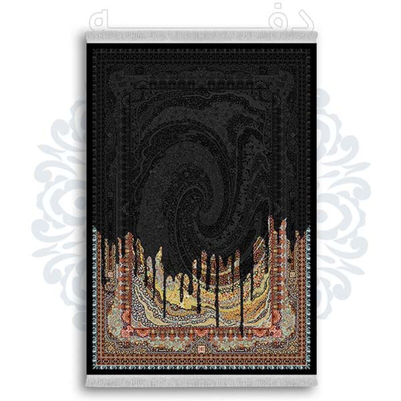 فرشینه دفه از جنس پارچه شانل ترک طرح  سنتی کد 287