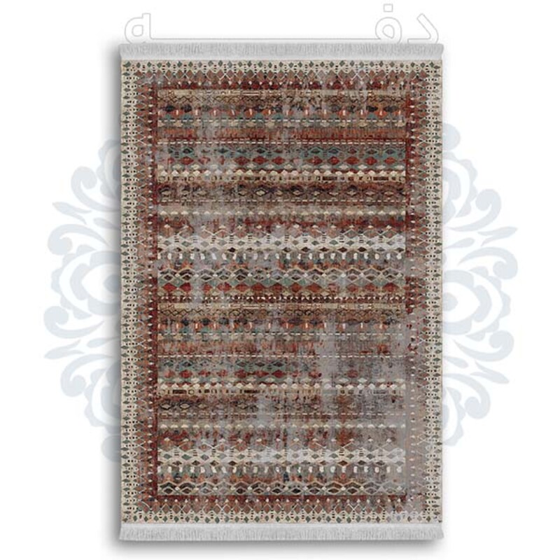 فرشینه دفه از جنس پارچه شانل ترک طرح  گلیم کد 9