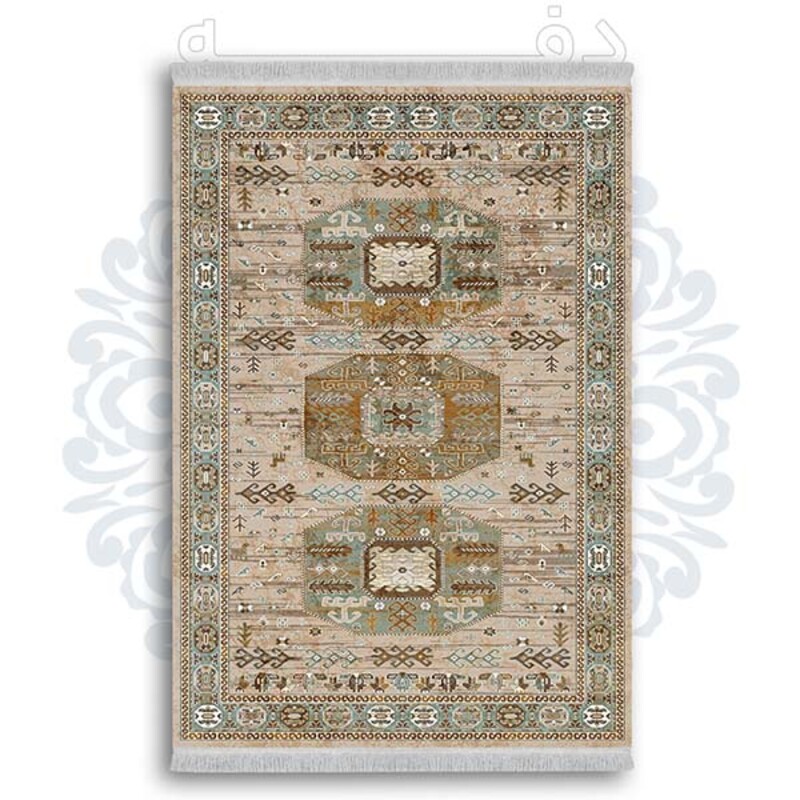 فرشینه دفه از جنس پارچه شانل ترک طرح  گلیم کد 16