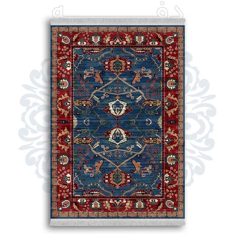 فرشینه دفه از جنس پارچه شانل ترک طرح  گلیم کد 24