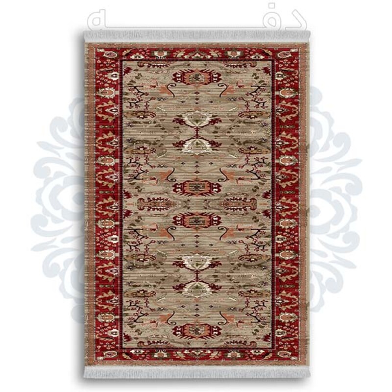 فرشینه دفه از جنس پارچه شانل ترک طرح  گلیم کد 26