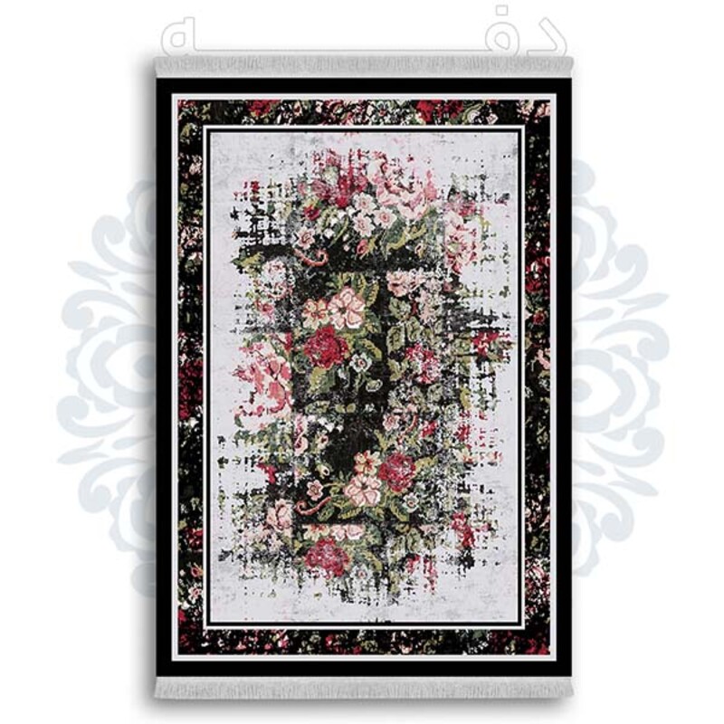 فرشینه دفه از جنس پارچه شانل ترک طرح  گلیم کد 31