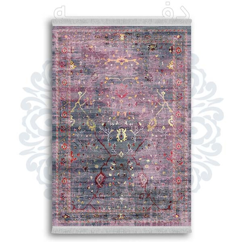 فرشینه دفه از جنس پارچه شانل ترک طرح  گلیم کد 32