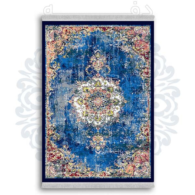 فرشینه دفه از جنس پارچه شانل ترک طرح  گلیم کد 39