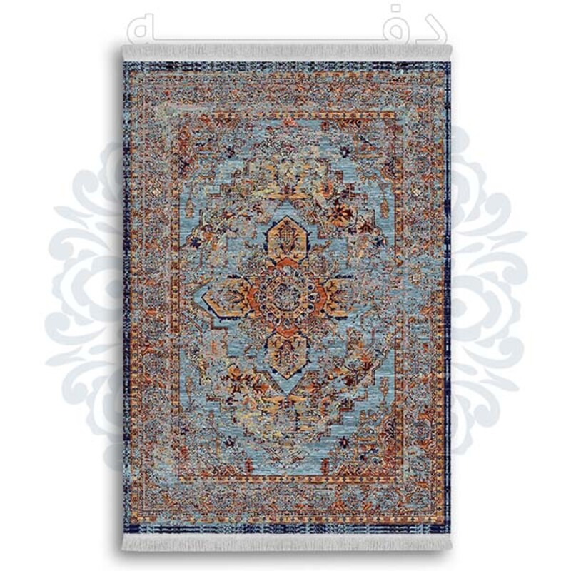 فرشینه دفه از جنس پارچه شانل ترک طرح  گلیم کد 41