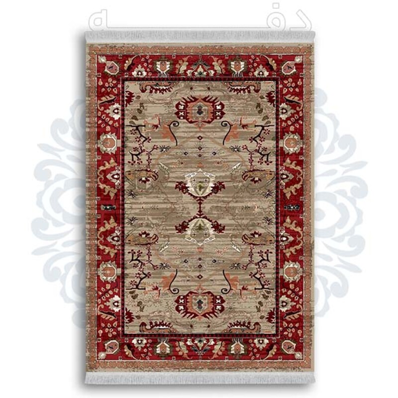 فرشینه دفه از جنس پارچه شانل ترک طرح  گلیم کد 53