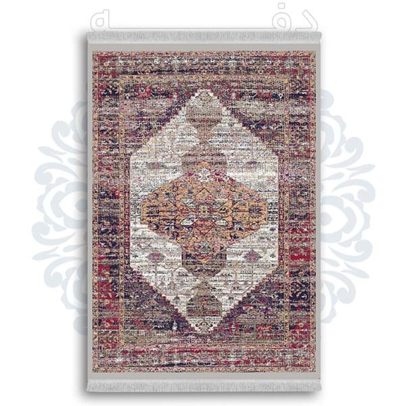 فرشینه دفه از جنس پارچه شانل ترک طرح  گلیم کد 55