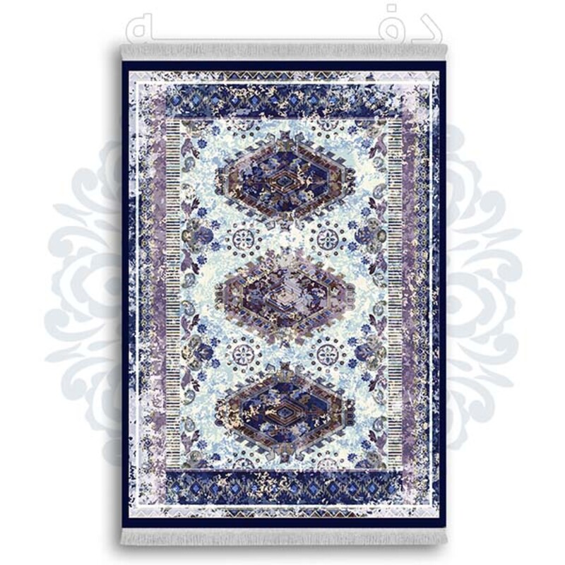 فرشینه دفه از جنس پارچه شانل ترک طرح  گلیم کد 73