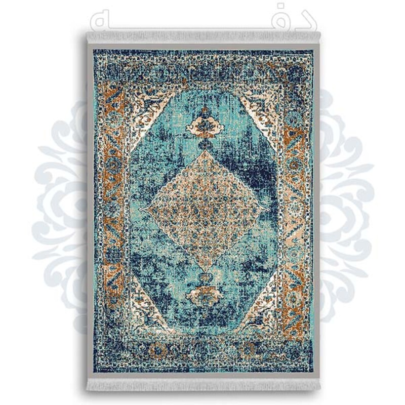 فرشینه دفه از جنس پارچه شانل ترک طرح  گلیم کد 77