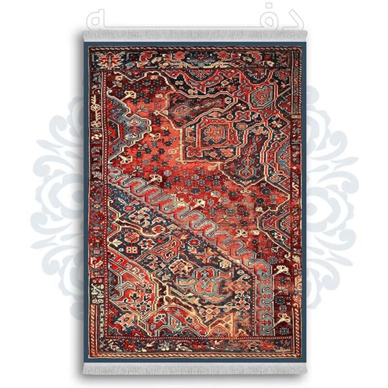 فرشینه دفه از جنس پارچه شانل ترک طرح  گلیم کد 83