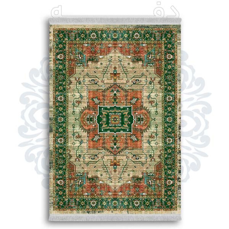 فرشینه دفه از جنس پارچه شانل ترک طرح  گلیم کد 88