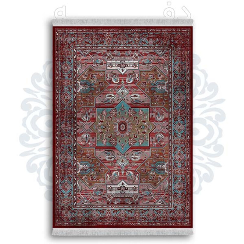 فرشینه دفه از جنس پارچه شانل ترک طرح  گلیم کد 93