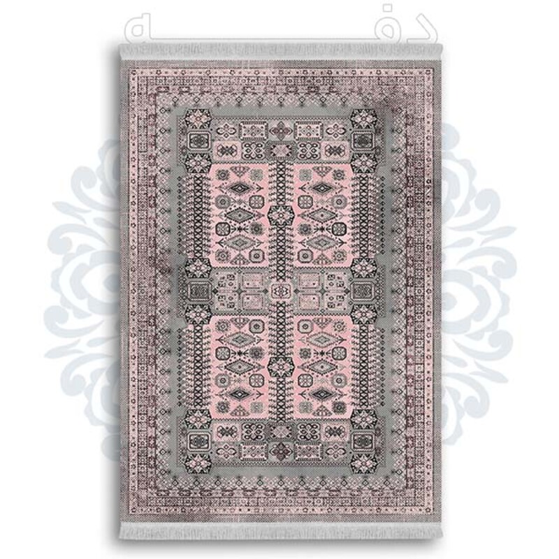 فرشینه دفه از جنس پارچه شانل ترک طرح  گلیم کد 94