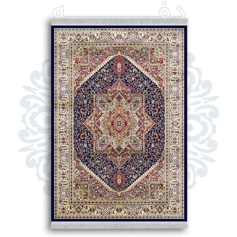 فرشینه دفه از جنس پارچه شانل ترک طرح  گلیم کد 95