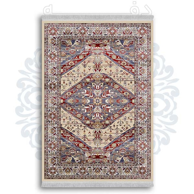 فرشینه دفه از جنس پارچه شانل ترک طرح  گلیم کد 97