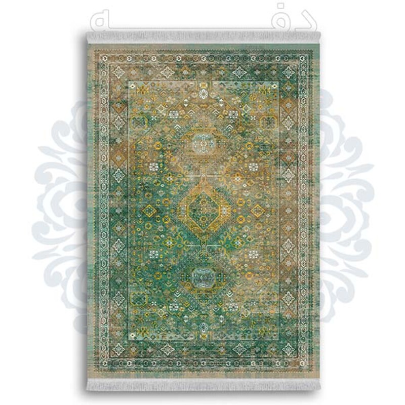 فرشینه دفه از جنس پارچه شانل ترک طرح  گلیم کد 106