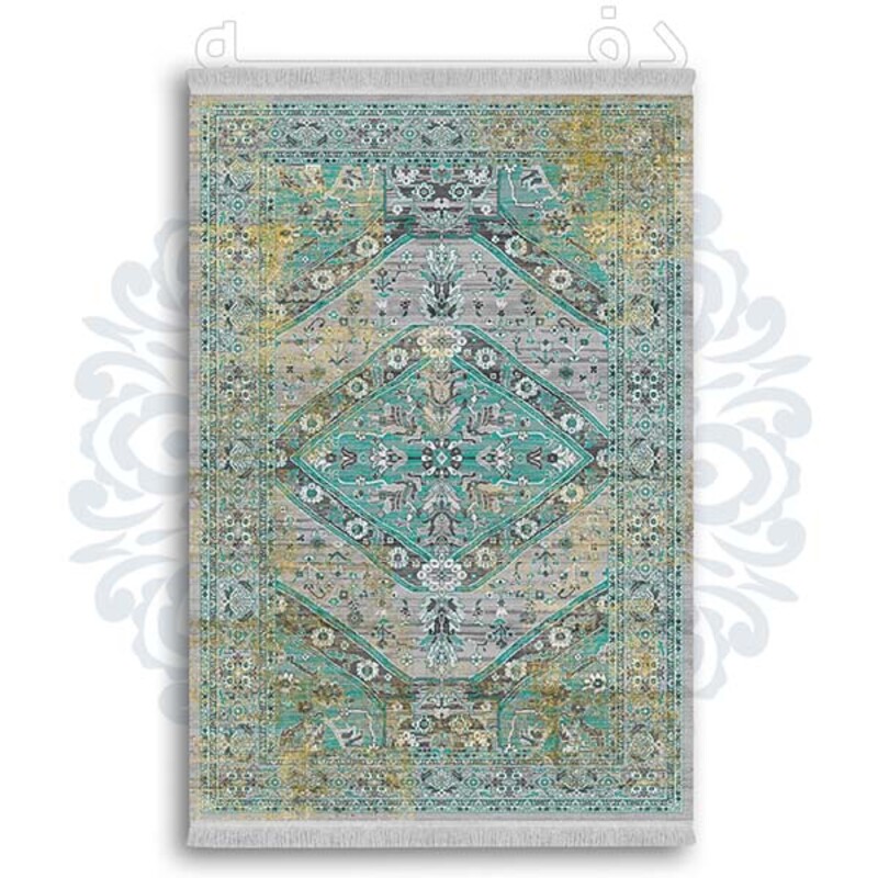 فرشینه دفه از جنس پارچه شانل ترک طرح  گلیم کد 116