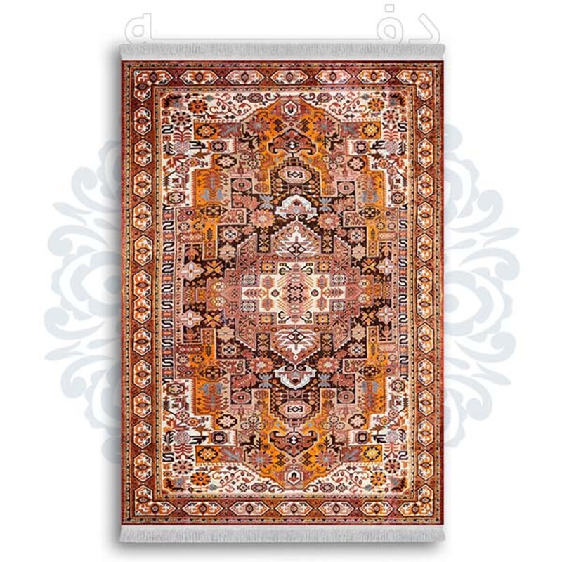 فرشینه دفه از جنس پارچه شانل ترک طرح  گلیم کد 120