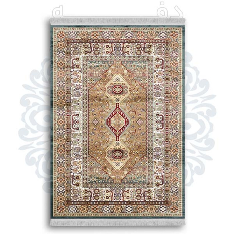 فرشینه دفه از جنس پارچه شانل ترک طرح  گلیم کد 131